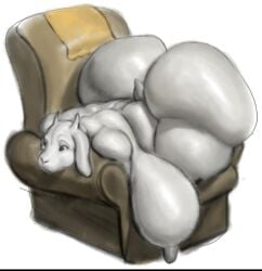 anthro ass breasts deltarune female hohohonse horns huge_ass huge_breasts monster thick_thighs toriel undertale video_games wide_hips