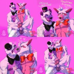alternate_universe anal anal_sex au bear canine comic commission cum cum_in_ass cumming dialogue five_nights_at_freddy's five_nights_at_freddy's:_sister_location fnaf fnaf_sister_location fnafsl fox freddyxfoxy french_kiss french_kissing funtime_foxy funtime_foxy_(fnaf) funtime_foxy_(fnafsl) funtime_freddy funtime_freddy_(fnaf) funtime_freddy_(fnafsl) gay kissing male male/male male/nonbinary nonbinary nonbinary_(lore) riley_morningstar sex sister_location ursine wolf_love