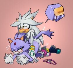 blaze the cat from sega by xao art