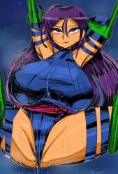 big_breasts kotarodayo1126 marvel marvel_comics mutant_(marvel) psylocke tentacle x-men