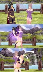 1futa 2girls 3d balls black_hair brown_hair cock_transformation cum ejaculation english_text female fire_emblem fire_emblem_awakening futanari huge_balls huge_cock hyper hyper_penis intersex koikatsu nintendo penis penis_transformation sumia_(fire_emblem) tagme text tharja_(fire_emblem) transformation werecock xavierhuge