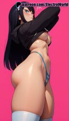 1girls abs ai_generated areola areolae bare_shoulders blush breasts electroworld female female female_focus female_only highres inviting_to_sex kill_la_kill kiryuuin_satsuki nipples nude nude_female presenting shiny_skin solo solo_focus sweat sweatdrop thighs uncensored upper_body voluptuous voluptuous_female wet