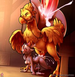 chocobo from final fantasy by sugarlesspaints