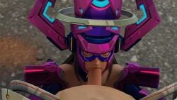 1boy 1boy1girl 1girl1boy 1girls 3d 3d_(artwork) 3d_render animated animation blowjob_gesture blowjob_only clothed clothed_female_nude_male female female female_focus galacta galacta_(marvel_rivals) headgear helmet looking_at_penis looking_at_viewer looking_up looking_up_at_viewer marvel marvel_comics marvel_rivals moans rrazznsfw sex sound sound_effects tagme video woman_focus women