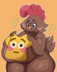 big_breasts breasts character_request female furry huge_breasts pokebraix simplifypm tagme thick_thighs wide_hips