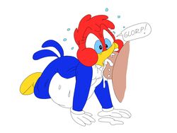 4:3 absurd_res anthro cum cum_in_mouth cum_inside duo excessive_cum female hi_res inflation jpp monochrome nude solo_focus the_new_woody_woodpecker_show the_woody_woodpecker_show universal_studios winnie_woodpecker wolfindex