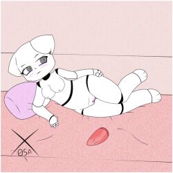 16:9 2024 animatronic anthro digital_media_(artwork) dildo female genitals machine nude pussy robot robot_anthro sex_toy signature simple_background solo white_body widescreen xurru05a xurru05a_(xurru05a)