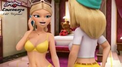 ai_animation ai_generated ai_voice_acted animated chloe_bourgeois ferjuasi grok grok_imagine imminent_sex implied_lesbian implied_yuri ladyporn miraculous:_tales_of_ladybug_and_cat_noir miraculous_ladybug phone phone_call tagme underwear underwear_only video yuri zoe_lee