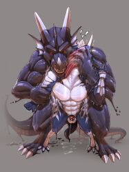 2025 2_horns anthro black_body blue_body chastity_cage chastity_device chin_spikes claws closed_eyes clothing degradation dorsal_fin dorsal_frill dragon ear_fins facial_spikes fin frill_(anatomy) from_behind_position goo_creature grey_body hair hi_res horn jockstrap jockstrap_on_face jockstrap_sniffing kendryzak male multicolored_body musk musky_underwear mythological_creature mythological_scalie mythology negadrake red_eyes scales scalie sex sniffing sniffing_clothes spikes spikes_(anatomy) spines underwear underwear_sniffing ventral_scales white_hair wikiwarrior wings