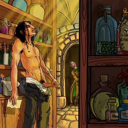 horace slughorn from harry potter by mywitch
