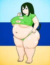 tsuyu asui from my hero academia by ronic lagann