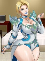 1girls emma_frost female hair marvel marvel_comics marvel_rivals pawgverse pinkpawg