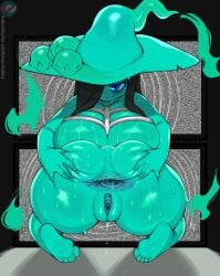 2025 2d 2d_(artwork) 2d_artwork anus artist_name ass ass_focus back_view bare_shoulders big_ass big_breasts big_butt blue_eyes blush blush_lines breast_focus breasts bubble_ass bubble_butt butt_focus cleavage collarbone commission curvaceous curvaceous_female curvaceous_figure curves curvy curvy_body curvy_female curvy_figure curvy_hips embarrassed embarrassed_nude_female female female_focus female_only front_view ghost ghost_girl green_body green_skin halloween hi_res highres huge_ass huge_breasts huge_butt large_ass large_breasts large_butt monster_girl naked naked_female neo_hajime nude nude_female nudity original original_character portal presenting presenting_anus presenting_ass presenting_hindquarters presenting_pussy pussy rear_view shortstack solo solo_female spread_anus spread_ass spread_butt spread_pussy spreading sweat sweatdrop sweating sweaty sweaty_ass sweaty_body sweaty_breasts sweaty_butt thick thick_ass thick_hips thick_legs thick_thighs thighs vagina vaginal_penetration voluptuous voluptuous_female watermark wide_hips witch witch_hat