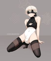yorha 2b (cosplay) from nier by daikitsune