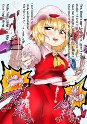 flandre scarlet from touhou by atotama