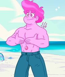 pink steven from steven universe by moon night29985