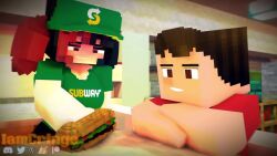 1boy 1girls 2022 3d 3d_animation animated ass barefoot big_ass big_breasts blocky_body blowjob bodily_fluids breasts breasts_out brown_hair clothed clothing cock commission cum cum_in_pussy cum_inside cum_leaking cum_leaking_out_of_pussy deepthroat dick eating_ass ellie_walls_(odysseyellie) fellatio female goth goth_girl hair human iamcringe jiggling_breasts light-skinned_female light-skinned_male light_skin long_video longer_than_3_minutes longer_than_4_minutes male minecraft music naked naked_female naked_male newgrounds_link nude nude_female nude_male oral_sex penetration penis penis_in_mouth penis_in_pussy pleasure_face pussy red_and_black_hair ryan_orinate_(iamcringe) screen_capture sex sitting_on_face socks sound straight straight_sex subway_(franchise) tagme vagina vaginal_penetration video