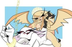 speaker of god (hazbin hotel) from hazbin hotel by aptom7747