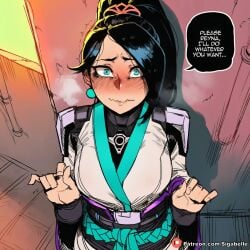 1futa 1girls ai_assisted ai_generated anime anime_style balls big_ass big_breasts breasts caption clitoris cock comic comic_page curvaceous curvaceous_body curvaceous_female curvaceous_figure dark-skinned_female dark_hair dark_skin dialogue dickgirl female female_focus fit_female futa_on_female futa_only futa_sans_pussy futa_with_female futanari girly high_resolution highres horny hourglass_figure huge_ass huge_balls huge_boobs huge_breasts huge_butt huge_cock huge_testicles huge_thighs interracial interracial_sex intersex manga manga_page medium_ass medium_breasts medium_penis muscular patreon penis pink_hair pussy reyna_(valorant) sage_(valorant) self_upload sexy shiny sigabelle speech_bubble stable_diffusion tan tan_body tanned_female tanned_skin testicles text text_bubble two_tone_hair uncensored vagina valorant very_dark_skin voluptuous voluptuous_female waifu waifu_diffusion worship