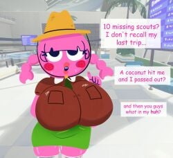 scout (peak) from peak (videogame) by nicechan