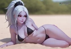 ai ai_generated animedrawing animegirl animemangagirl animestyle ass ass_focus bikini breasts cameltoe curvy dota dota2 dota2fanart dota2girls dota2heroes dota_2 dotadragonsblood drow_ranger female female_only gamecharacter gamefanart looking_at_viewer medium_breasts painting pencil photoshop pussy sluttavern thick_ass thick_thighs