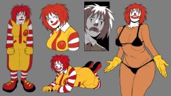 ronald mcdonald from mcdonald's by binej yeah