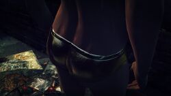 3d ass ass_focus bikini brown_skin edit female hitman hitman_absolution io-interactive lydia_montiel screenshot screenshot_edit shiny_bikini shiny_clothes strip_club stripper video_games wet wet_body wet_skin