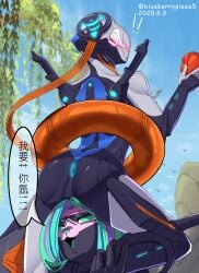 nezha (warframe) from warframe by blueberrypieee5