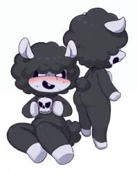 1female 1girl 1girls 2025 2025s 2d 2d_(artwork) 2d_artwork 763_san absurd_res absurdres anthro anthro_female anthrofied ass baba_chops baba_chops_(poppy_playtime) black_body black_fur black_hair black_sclera black_sheep black_tail black_wool blush blush_lines blushing bovid bovine buck_teeth buckteeth butt caprine critters_(poppy_playtime) curly_hair cute digital_art digital_drawing digital_drawing_(artwork) digital_media digital_media_(artwork) digital_painting digital_painting_(artwork) female female_anthro female_focus female_only fur furry furry_female hair hi_res hooves looking_at_viewer mammal mob_entertainment mob_games nightmare_critters no_humans open_mouth poppy_playtime poppy_playtime_(chapter_4) rear_view sheep sheep_ears sheep_girl sheep_humanoid sheep_tail sheeps short_stack shortstack simple_background skull_necklace skull_pendant skull_symbol smiling_critters solo solo_female solo_focus sweat sweatdrop sweating sweaty tagme tail teeth thick thick_ass thick_butt tongue video_games white_background white_body white_ears white_eyes white_hooves white_inner_ear white_pupils white_skin wool wool_(fur) wool_hair