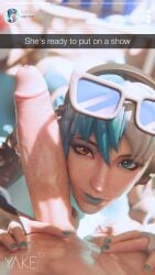 3d asian asian_female beach big_penis blue_eyes blue_hair blue_lipstick cock cock_hungry female headset huge_cock kiss_mark light-skinned_female light-skinned_male light_skin lipstick lipstick_mark luna_snow luna_snow_(cool_summer) luna_snow_(marvel_rivals) male marvel marvel_comics marvel_rivals orange_eyes penis pov pov_eye_contact pov_male precum precum_drip seol_hee size_comparison smile smiling smiling_at_partner smiling_at_viewer snapchat straight sunglasses sunglasses_on_head swimsuit swimwear tease teasing white_hair yakenaris