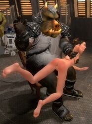 ass bare_ass barefeet barefoot brown_hair campblood01 female humiliation kinky over_the_knee_spanking princess_leia_organa punishment pussy red_ass self_upload spanking spanking_ass spanking_butt star_wars