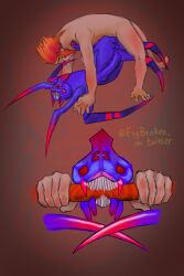 broodmother broodmother_(dota) dota dota_2 insects monkey monkey_boy monkey_king monkey_king_(dota) red_eyes spider