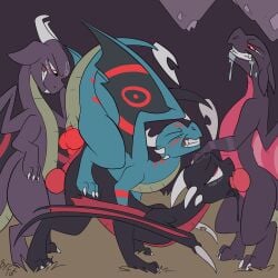 2019 2_horns activision airtight all_fours all_three_filled anal anal_sex animal_genitalia animal_penis ass_up back_wings black_body black_cum blade bodily_fluids cave cheek_spikes claws colored_cum countershade_torso countershading cum cum_in_mouth cum_inside cynder double_penetration dragon dragoviir drooling erection european_mythology eye_roll facial_spikes female female_penetrated feral feral_on_feral foursome from_behind_position fuf genital_fluids genitals grey_body group group_sex hi_res horn inside knot larger_male looking_pleasured male male/female male_penetrating male_penetrating_female membrane_(anatomy) membranous_wings mounting multicolored_body mythological_creature mythological_scalie mythology on_hind_legs oral oral_penetration penetration penile penile_penetration penis penis_in_vagina pussy quadruped red_body red_countershading red_eyes saliva scalie sex size_difference smaller_female spikes spikes_(anatomy) spyro_the_dragon standing tail tail_blade tan_body tan_countershading two_tone_body unusual_bodily_fluids unusual_cum unusual_genital_fluids vaginal_penetration weapon_tail western_dragon wings