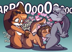 1girls 2boys animal_humanoid anthro big_ass big_breasts big_thighs blowjob breasts ceedoubleu curvaceous curvy curvy_figure digital_media_(artwork) fellatio female from_behind from_behind_position furry furry_female furry_male hips hourglass_figure huge_ass huge_breasts huge_thighs humanoid large_ass large_breasts large_thighs legs male male/female mature mature_female oral original original_character outercourse penetration sex slim_waist straight thick thick_hips thick_legs thick_thighs thighs voluptuous waist wide_hips wide_thighs ych