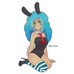 bon_(fnafhs) brit_(fnafhs) bunny_costume bunny_girl bunnysuit fnafhs fnafhs_z3ro rule_63 tagme