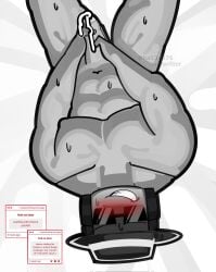 1boy blush chance_(forsaken) forsaken_(roblox) ha534076 jerkingoff male request roblox roblox_game robloxian self_upload smiling_at_viewer strawpage_request sweat tagme
