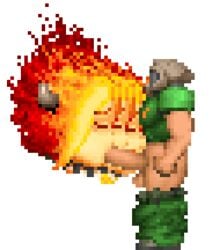 1boy 1girls animated demon disembodied_head doom doom_slayer_(doom) female gif hdoom hdoomguy human humanoid lost_soul_(doom) male male_human/female_demon male_human/female_humanoid mammal oral oral_penetration penetration penis pixel_art sex straight video_games