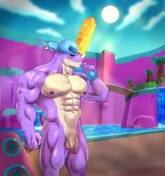 abs bara big_chest big_pecs brawl_stars bulky chest dinosaur gay hard_nipples huge_chest huge_pecs huge_thighs muscular nude pecs pierce_(brawl_stars) pool poolside thick_thighs thighs v_line veiny veiny_cock veiny_dick veiny_penis yaoi