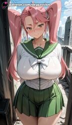 saya takagi from highschool of the dead by skypassion