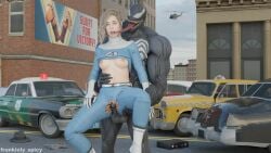 1950s 1960s 3d aroused aroused_face aroused_female belly belly_button black_body black_skin blender blonde_female blonde_hair blonde_hair_female bob_cut bobcut breasts breasts_out celebrity city city_background cityscape cum cum_in_pussy cum_inside drool drool_on_face drooling drooling_tongue fantastic_four fantastic_four:_first_steps female frankiely_spicy grabbing grabbing_from_behind invisible_woman lifting lifting_person male marvel marvel_cinematic_universe naked naked_female navel nipples nude nude_female outdoors outercourse pale-skinned_female pale_skin partially_nude penile penile_penetration penis penis_in_pussy pussy retro saliva saliva_drip shirt shirt_lift shirt_up short_hair spider-man_(series) sue_storm susan_storm tongue tongue_kiss tongue_out torn_clothes torn_clothing vanessa_kirby venom venom_(marvel)