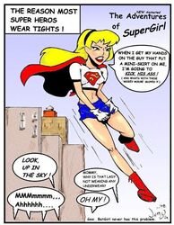 1990s 1998 1girls 20th_century artist_request blonde_female blonde_hair dc dc_comics dcau female female_only gloves linda_danvers long_hair navel supergirl superman:_the_animated_series superman_(series) white_female