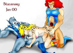 2000 blucanary cheetara lion-o panthro thundercats