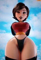 3d disney elastigirl helen_parr nude smitty34