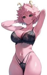 1girls ai_generated artist_request boku_no_hero_academia female mina_ashido my_hero_academia solo solo_female tagme unknown_artist