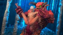 1boy 1girls 3d anal anal_penetration anal_sex animated balls baron_of_hell_(doom) big_penis bouncing_breasts breasts cd_projekt_red ciri crossover darktronicksfm doom female female_human/male_monster glowing_eyes horns legs_held_open monster monster_cock nipples no_sound nude nude_female pussy reverse_suspended_congress sex size_difference source_filmmaker spread_legs stomach_bulge the_witcher_(series) the_witcher_3:_wild_hunt video white_hair