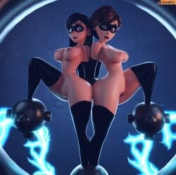 3d ass breasts disney elastigirl milf nude violet_parr