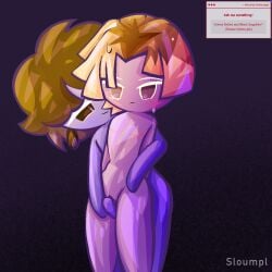 black sapphire cookie from cookie run by sloumpl