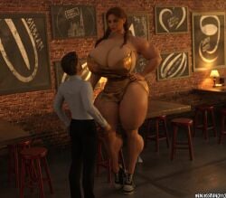 1boy 1girls 3d big_ass big_breasts big_butt big_thighs bigger_female bottom_heavy breasts bust busty chest couple couple_(romantic) curvaceous curvy curvy_figure endlessrain0110 female giant_breasts giantess height_difference hips hourglass_figure huge_ass huge_breasts huge_thighs large_ass large_breasts large_thighs larger_female legs light-skinned_female light_skin male male/female mature mature_female mini_giantess original original_character original_characters round_ass round_breasts shorter_male size_difference slim_waist smaller_male straight taller_girl thick thick_hips thick_legs thick_thighs thighs top_heavy voluptuous voluptuous_female waist wide_hips wide_thighs