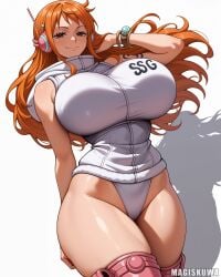 ai_generated clothing female female_only magiskuwa nami_(one_piece) one_piece