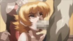 :>= angry angry_expression angry_eyes angry_face animated drool drooling fellatio huge_breasts igawa_sakura murakami_teruaki oral rape taimanin_(series) taimanin_asagi teen teen_girl teenage teenage_girl teenager thrusting young